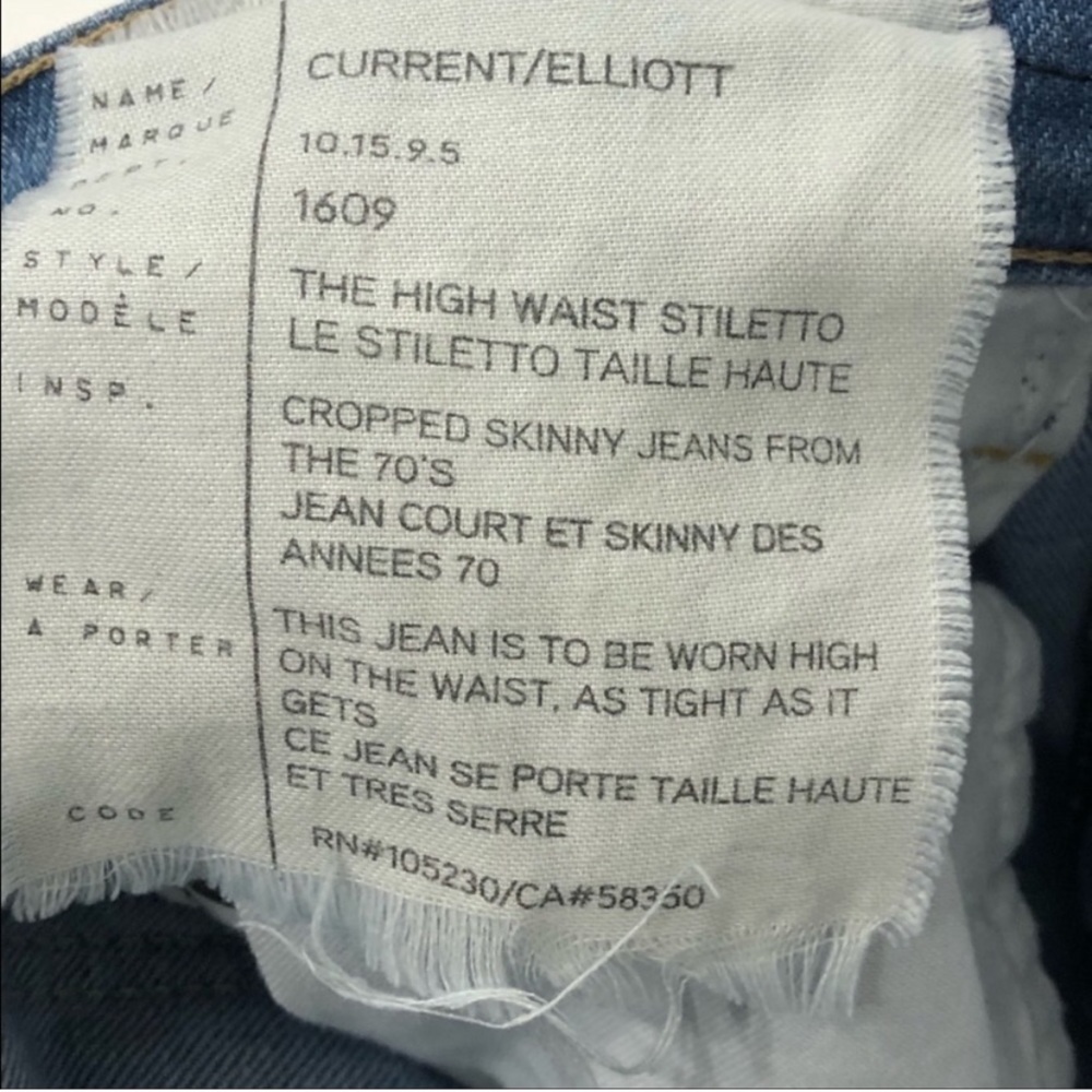 Current/Elliot Jeans - Picture 2 of 4